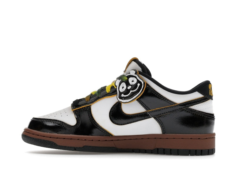 Nike Dunk Low SE Panda-Monium White Black Fauna Brown (GS)