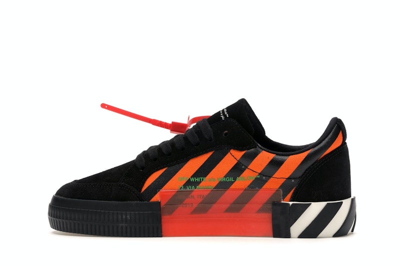 Off-White Low Vulc Black Orange