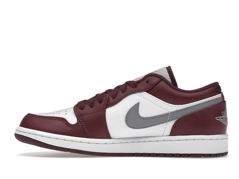 Jordan 1 Low White Bordeaux