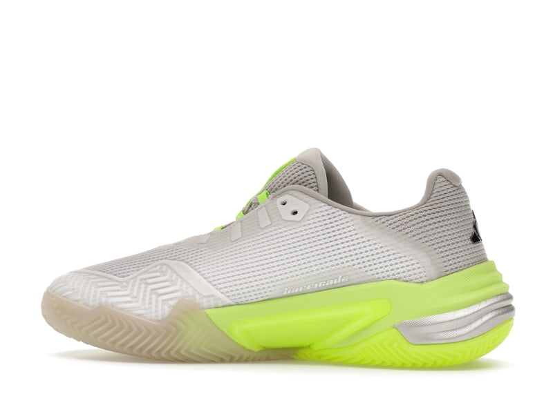 adidas Barricade 13 Clay Cloud White Iron Metallic Lucid Lemon (Women's)