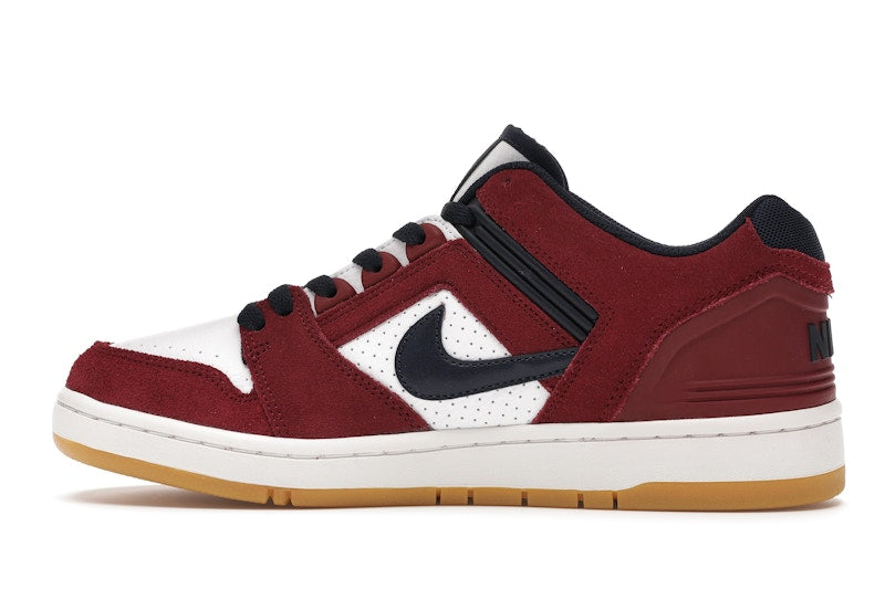 Nike SB Air Force 2 Low Team Red Obsidian