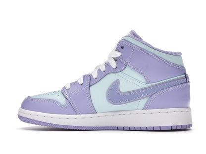 Jordan 1 Mid Purple Aqua (GS)