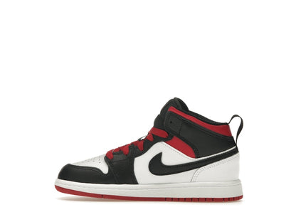 Jordan 1 Mid Gym Red Black Toe (PS)