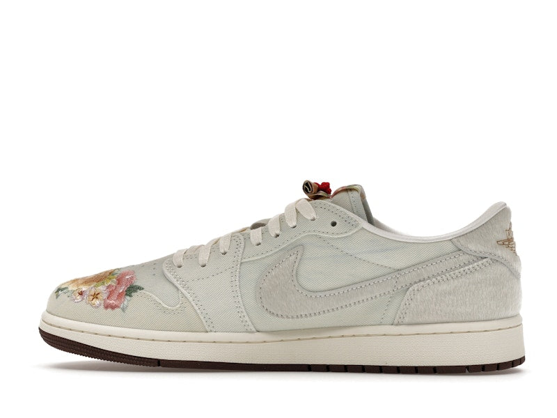 Jordan 1 Retro Low OG Football Grey Sail Light Chocolate