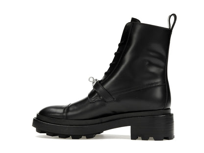 Hermes Funk Ankle Boot Noir Calfskin Leather
