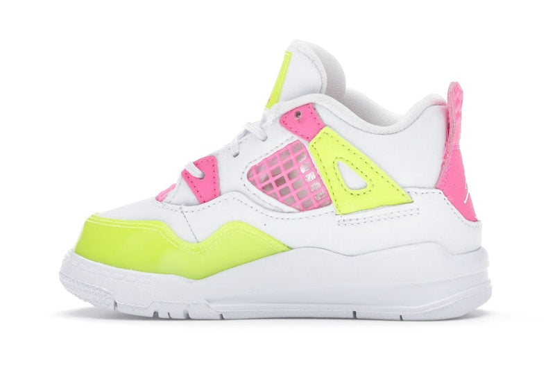 Jordan 4 Retro White Lemon Pink (TD)