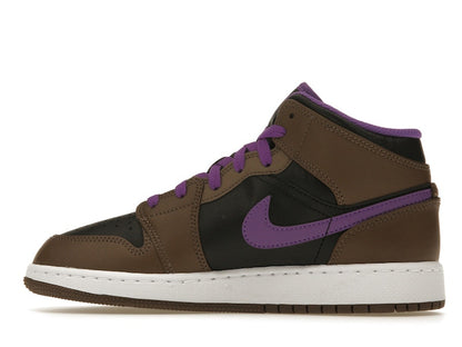 Jordan 1 Mid Purple Mocha (GS)