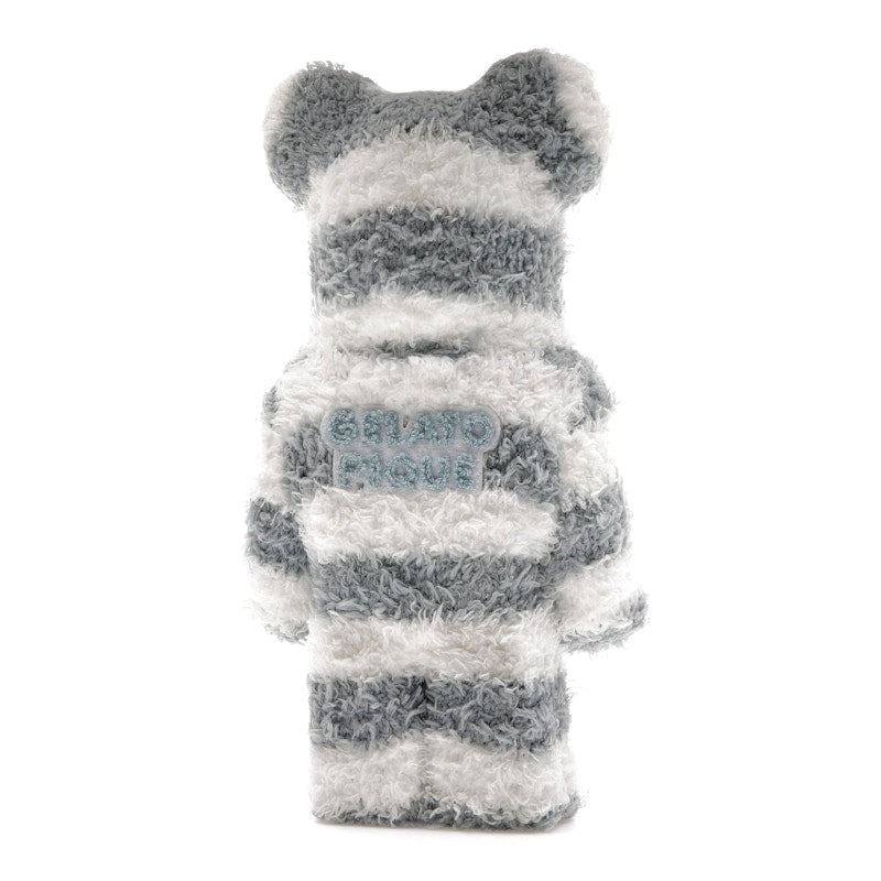 Bearbrick x Gelato Pique Pajamas 400% White/Blue