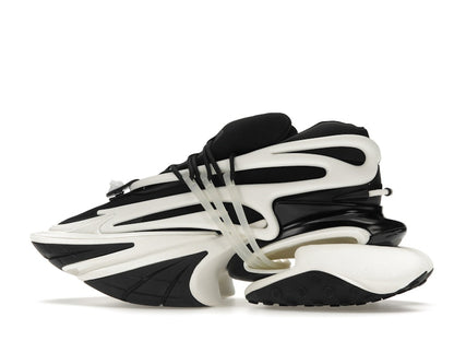 Balmain Unicorn Low-Top Black White