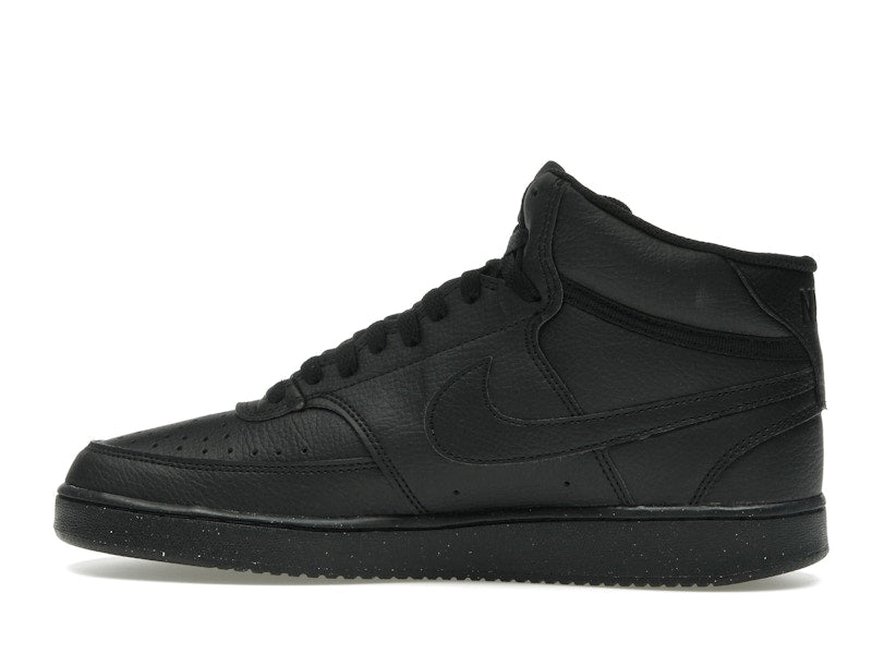 Nike Court Vision Mid Next Nature Triple Black