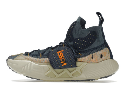 Nike ISPA Sense Flyknit Mineral Slate Magma Orange