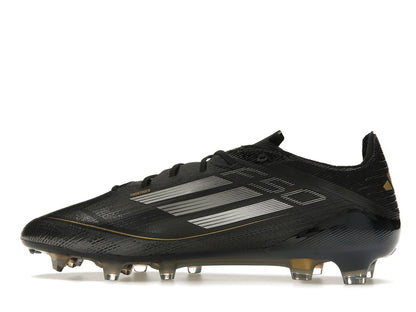 adidas F50 Elite FG Core Black Iron Metallic Gold Metallic