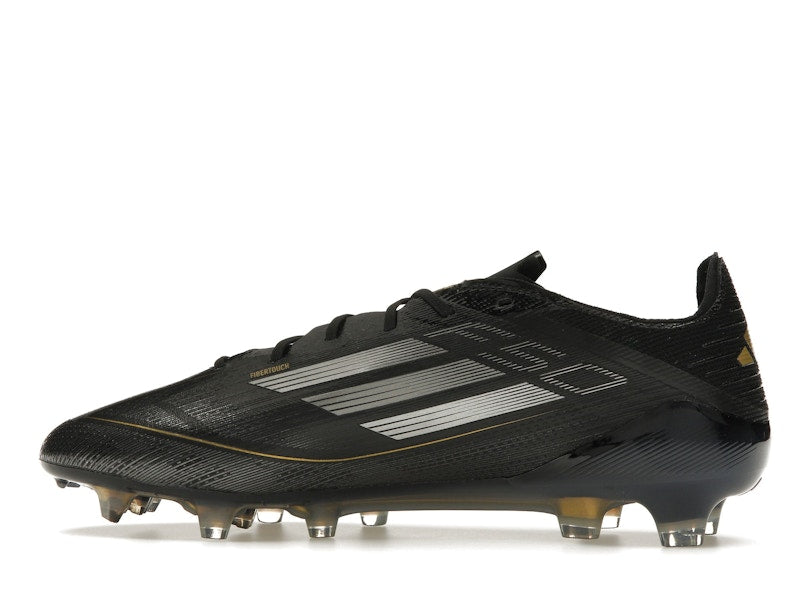 adidas F50 Elite FG Core Black Iron Metallic Gold Metallic