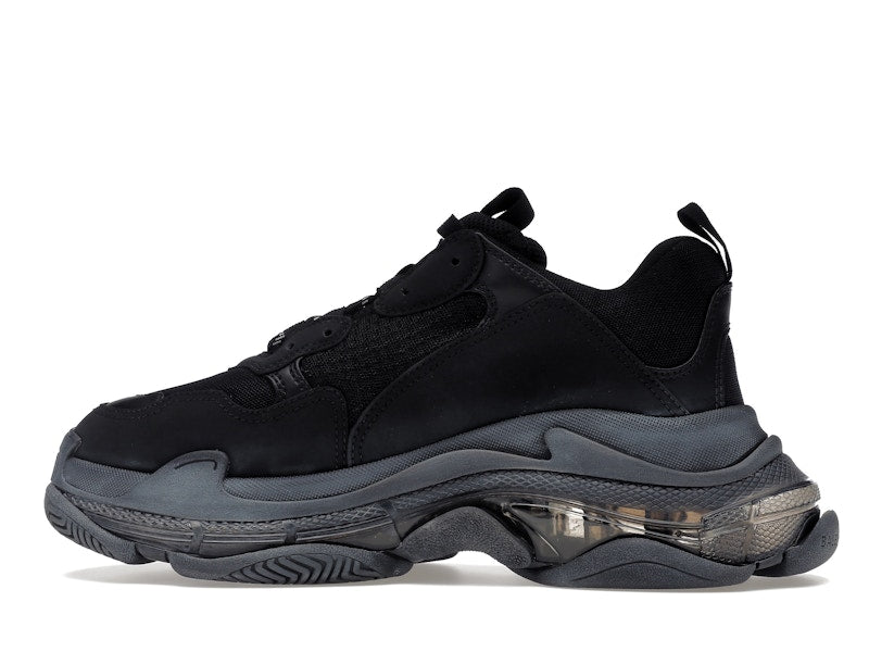 Balenciaga Triple S Clear Sole Black