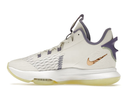 Nike LeBron Witness 5 Summit White Metallic Bronze