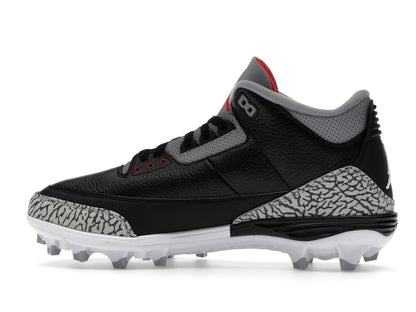 Jordan 3 Mid Retro TD Black Cement