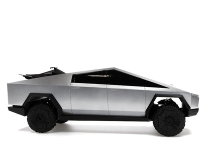 Hot Wheels x Tesla Cybertruck 1:10 Scale RC Car (2021 Version w/ Cyberquad)