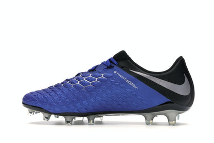Nike Hypervenom Phantom 3 Elite Flyknit FG Racer Blue
