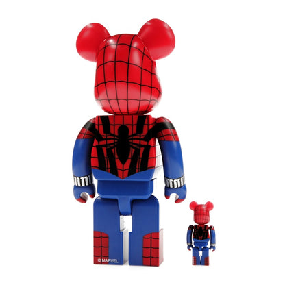 Bearbrick x Marvel Spider-Man (Ben Reilly) 100% & 400% Set