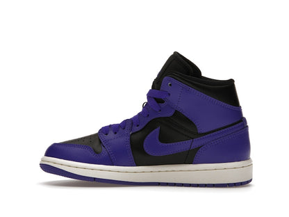Jordan 1 Mid Purple Black (Women's)