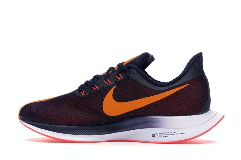 Nike Zoom Pegasus 35 Turbo Blackened Blue Orange Peel (Women's)