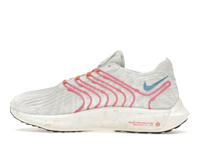 Nike Pegasus Turbo Next Nature White Pinksicle University Blue (Women's)