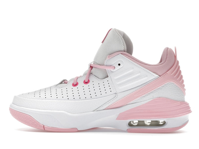 Jordan Max Aura 5 White Fierce Pink Medium Soft Pink (GS)