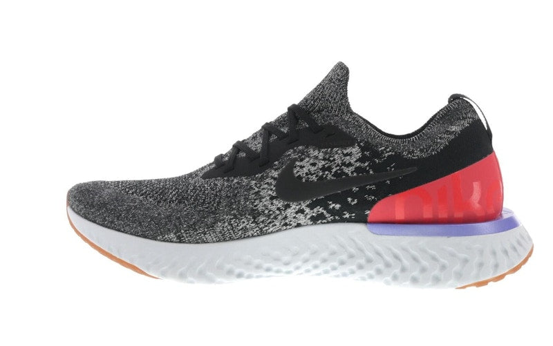 Nike Epic React Flyknit Black Red Orbit