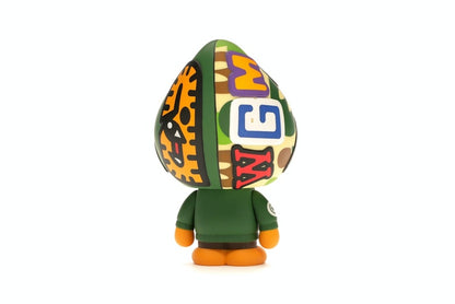 BAPE Baby Milo Shark Hoodie Vinyl Toy Green