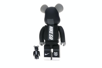 Bearbrick Nike SB 100% & 400% Set Black