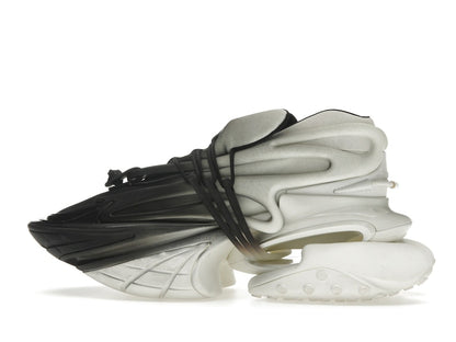 Balmain Unicorn Low-Top White Black Gradiant