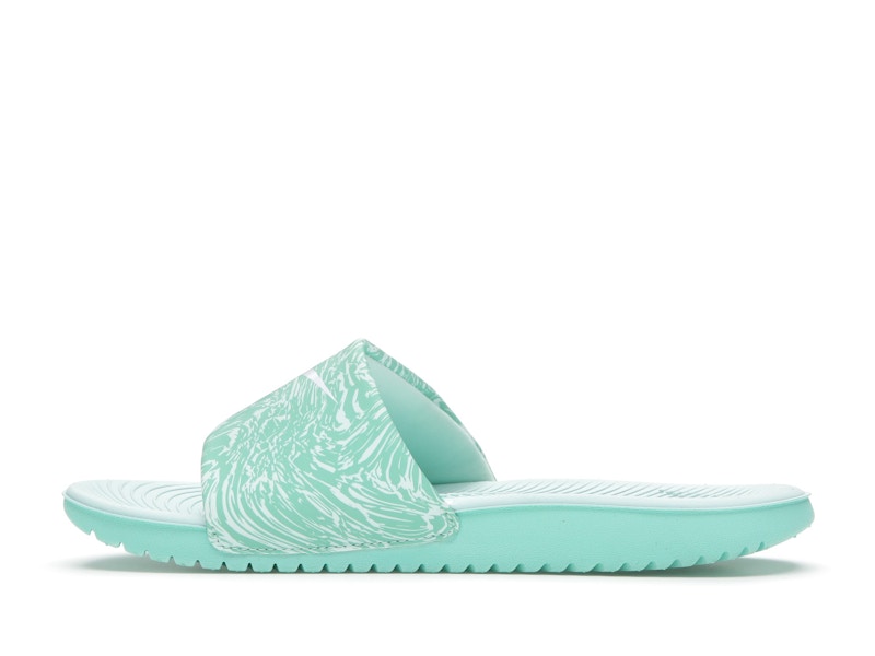 Nike Kawa Slide Print Emerald Rise (GS)
