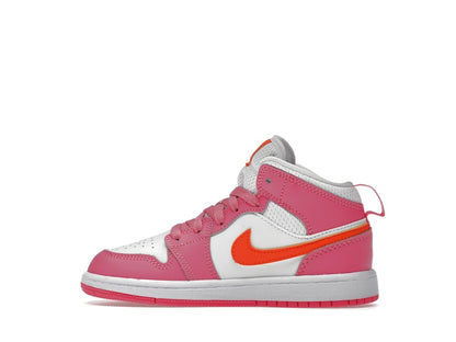 Jordan 1 Mid Pinksicle Safety Orange (PS)