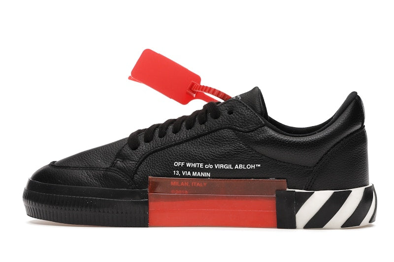 OFF-WHITE Vulc Low Black White SS20