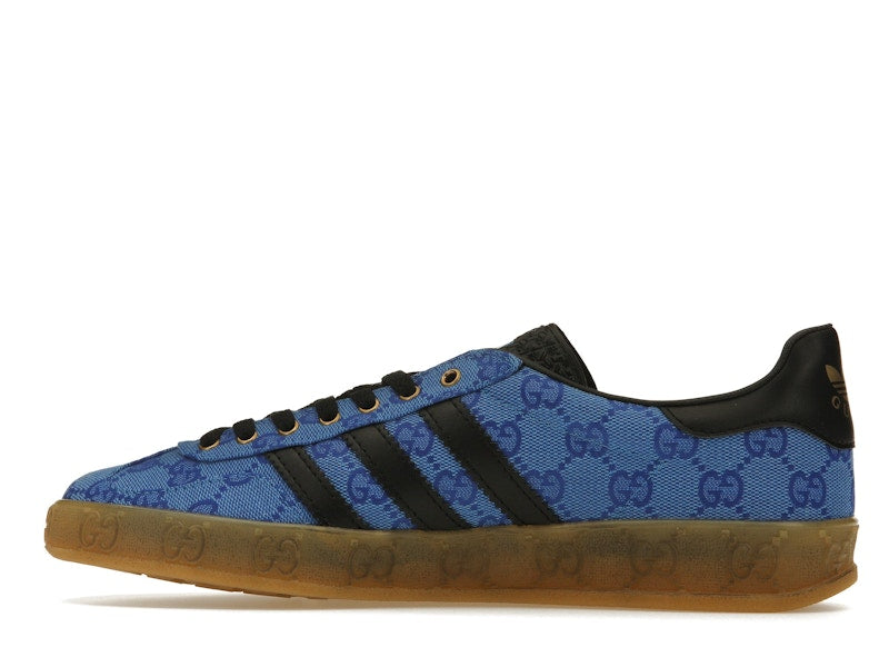 adidas x Gucci Gazelle Blue GG Monogram