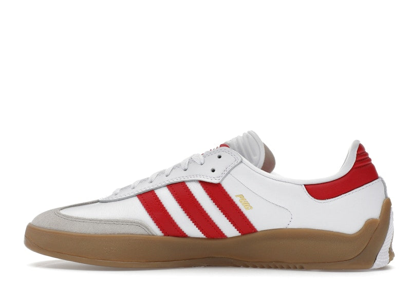adidas Puig Samba Cloud White Better Scarlet Gum