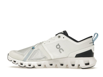 On Running Cloud X 3 Shift Undyed White Black