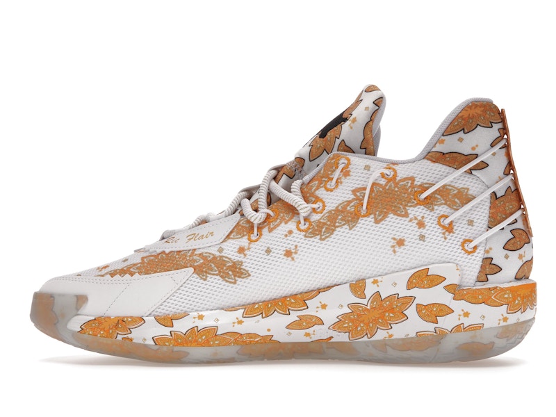adidas Dame 7 Ric Flair White