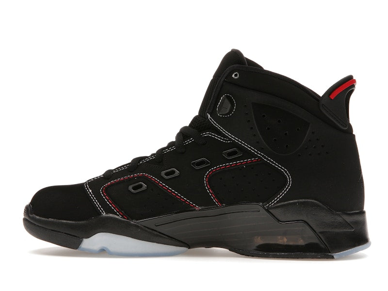 Jordan 6-17-23 Black White Red Contrast Stitching