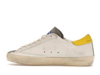 Golden Goose Super-Star White Orange Yellow