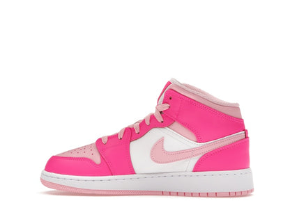 Jordan 1 Mid Fierce Pink (GS)