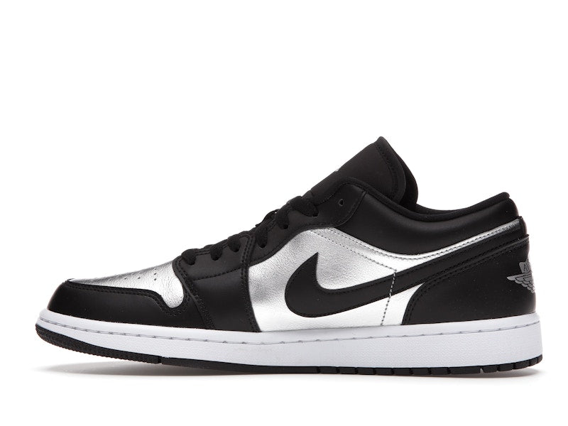 Jordan 1 Low SE Black Metallic Silver (Women's)