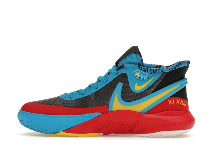 Nike Kyrie 8 GO SE Black Blue Tour Yellow (PS)