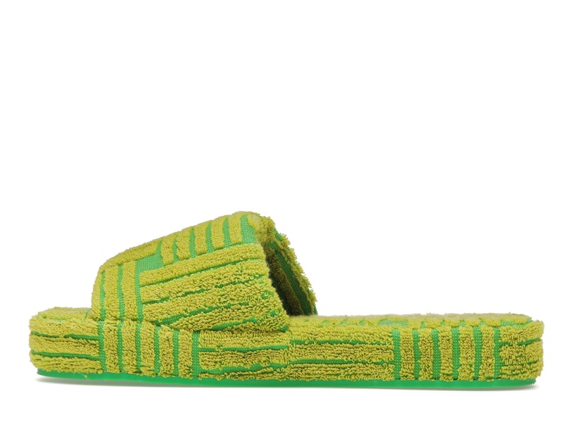 Bottega Veneta Resort Geometric Sandal Parakeet Kiwi