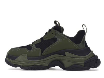 Balenciaga Triple S Dark Green Black