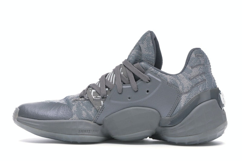 adidas Harden Vol. 4 Grey Three Cloud White