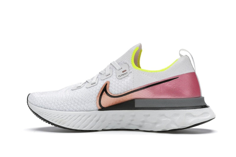 Nike React Infinity Run Platinum Tint Pink Blast