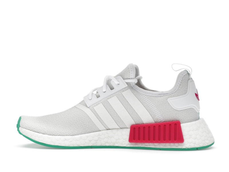 adidas NMD R1 White Magenta Green (Women's)