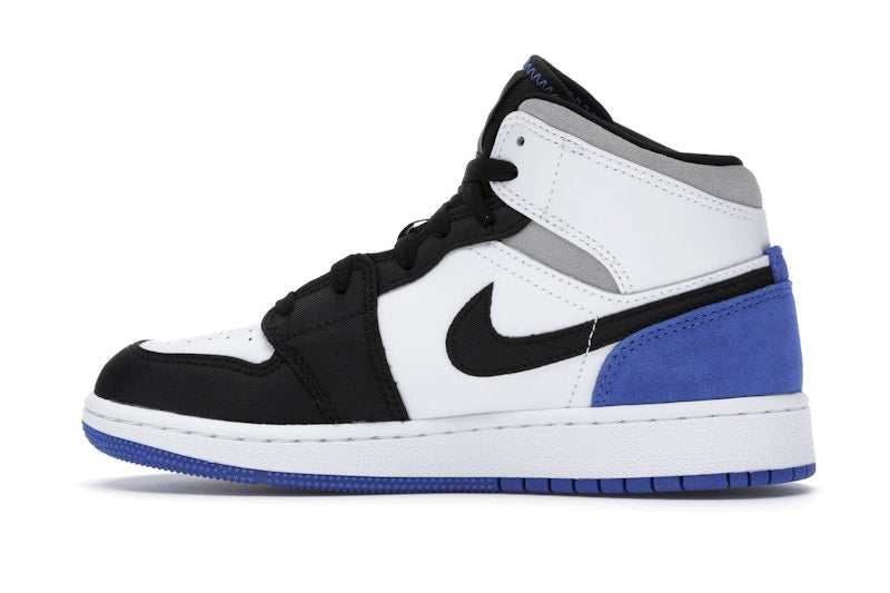 Jordan 1 Mid SE White Black Royal (GS)