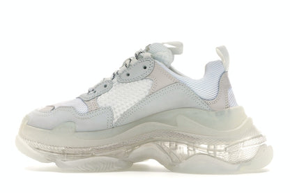 Balenciaga Triple S White Clear Sole (Women's)